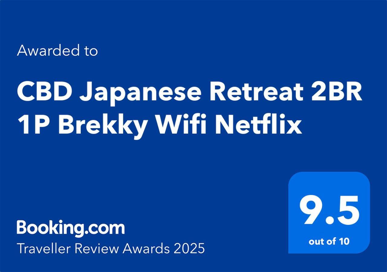 Cbd Japanese Retreat 2Br 1P Brekky Wifi Netflix Apartment Canberra Exterior photo
